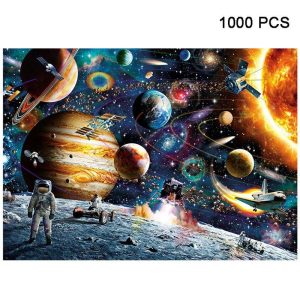 1000 Pieces Jigsaw Puzzles Educational Toys Scenery Space Stars Educational Puzzle Toy for Kids/Adults Christmas Halloween Gift Space traveler  |   RC Accessories RC Accessories RC Accessories