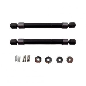 1/10 RC Car Front & Rear Bridge Axle Shaft Transmission Bridge with Differential for SCX10 SCX10 II 90046 90047 313mm 12.3in Wheelbase Assembled Frame Chassis 2PCS_transmission shaft  |   RC Accessories RC Accessories 2PCS + Transmission shaft