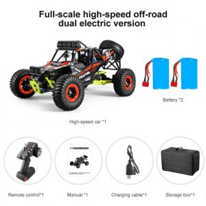 1:12 2026 Climbing  Car  Toys Four-wheel Independent Shock Absorption Suspension System 2.4g 4wd High Speed Off-road Drift Rc Car Red 2 batteries  |   RC Cars RC Cars RC Cars