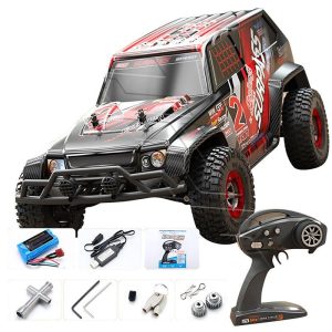 1:12 Full Scale Rc Climbing Car Desert Truck 4WD 38km/h High Speed Off-Road Vehicle Model Toys For Boys Girls Birthday Xmas Gifts B red  |   RC Cars RC Cars B red