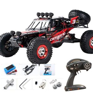 1:12 Full Scale Rc Climbing Car Desert Truck 4WD 38km/h High Speed Off-Road Vehicle Model Toys For Boys Girls Birthday Xmas Gifts C red  |   RC Cars RC Cars C Red