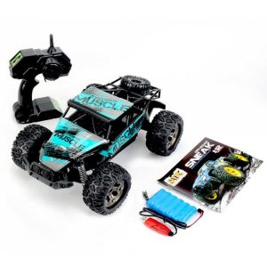 1:12 Remote Control Car High-speed Big-foot Off-road Vehicle Rechargeable Climbing Rc Car Toy For Boys Gifts blue  |   RC Cars RC Cars Blue