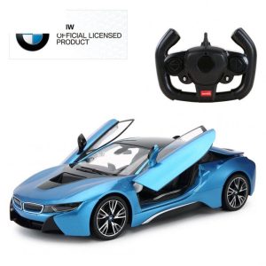 1:14 I4/i8 Remote Control Racing Car Usb Rechargeable Wireless Remote Control Simulation Car Model Toy For Boys Compatible for BMW i8 Blue 1:14  |   RC Cars RC Cars Compatible for BMW i8 Blue + 1:14