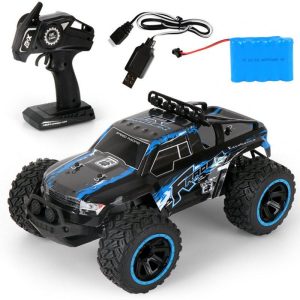 1:14 RC Car 4-channel 2.4G Wireless Off-road Vehicle Kids Electric Racing Car Toys MGRC-31A Blue  |   RC Cars RC Cars MGRC-31A (Blue) + 1:14