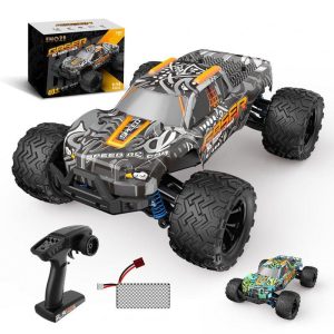 1:14 Remote Control Car 4WD Drift Racing Car Rechargeable Electric Off-road Vehicle Model Toys Brushed Gray  |   RC Cars RC Cars Gray brushed