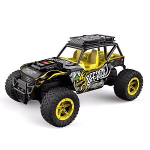 1:16 2.4g Remote Control Car Rechargeable High Speed Off-road Climbing Remote Control Car Toy Gifts For Children P168-Yellow 1:16  |   RC Cars RC Cars P168-Yellow + 1:16