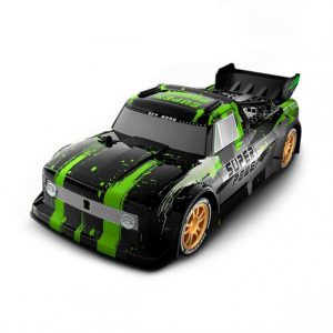 1:16 2.4G Remote Control Car With Spray Light 4WD High Speed Brushless Rc Drift Car Birthday Christmas Gifts For Boys Girls Green  |   RC Cars RC Cars Green