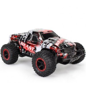 1:16 2.4g Remote Control Off-road Car Rechargeable Big-foot Climbing Pickup Racing Car Toys For Boys Gifts red  |   RC Cars RC Cars RC Cars