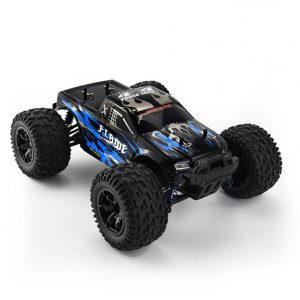 1:16 Full Scale 2.4g Remote Control Car Four-wheel Drive High-speed Off-road Vehicle Big-foot Rc Racing Car Toy blue  |   RC Cars RC Cars Blue