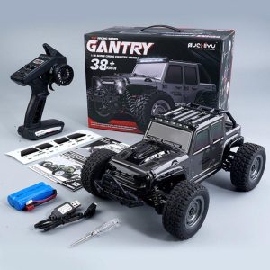 1:16 Full Scale High-speed 2.4G Remote Control Car 4WD Off-road Vehicle Racing Car Toy Dark Grey  |   RC Cars RC Cars Dark grey + 1:16