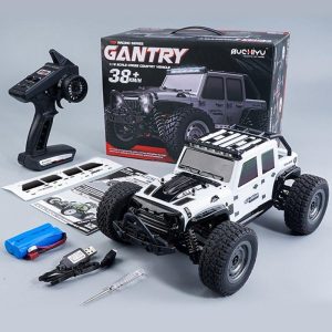 1:16 Full Scale High-speed 2.4G Remote Control Car 4WD Off-road Vehicle Racing Car Toy White  |   RC Cars RC Cars RC Cars