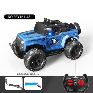 1:16 Scale RC Car 2.4GHz Off-road Vehicle Toys Remote Control Climbing Car Model For Boys Girls Birthday Gifts 4A blue  |   RC Cars RC Cars 4A blue