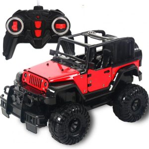 1:18 2WD 4CH Electric Wireless Alloy Remote Control Charging Opening Door Car with LED Light Kids Toy red  |   RC Cars RC Cars RC Cars