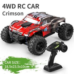 1:18 Remote Control Car 2.4G 4WD 35+km/H High Speed Off-Road Vehicle Remote Control Car Zwd-006 Red  |   RC Cars RC Cars RC Cars