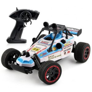 1:20 2.4g Remote Control Car Rechargeable Big-foot Off-road Climbing Car Model Toys Birthday Gifts For Kids KY-1811 blue 1:20  |   RC Cars RC Cars KY-1811 blue + 1:20