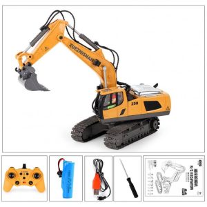 1:20 Remote Control Engineering Car Toy Rechargeable 11 Channels Simulation Excavator Rc Car For Children Gifts BC1035 Alloy 11 Channels  |   RC Cars RC Cars BC1035 Alloy 11 Channels