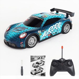 1:22 27HZ Remote Control Racing Car With LED Light 4-Channel Rc Drift Car Model Ornaments Birthday Gifts For Boys (Without Battery) UJ99-P221 blue  |   RC Cars RC Cars RC Cars