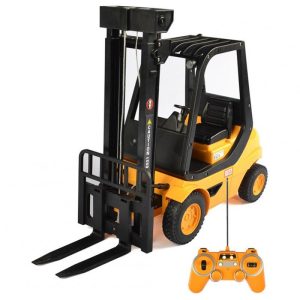 1:8 Remote  Control  Forklift  Toys Simulation Light Sound Lift Shelf Rechargeable Engineering Vehicle Model Holiday Gifts For Boy Children 1:8 remote control forklift  |   RC Cars RC Cars 1:8 remote control forklift