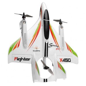 2.4g 6ch Wltoys Xk X450 3d/6g Vertical Takeoff Led RC Glider Fixed Wings RC Airplane Model Rtf  |   RC Helicopters RC Drones & Vehicles RC Helicopters