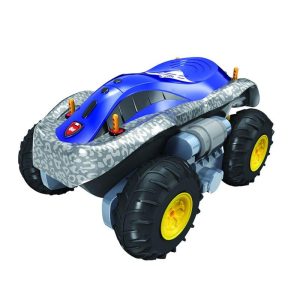 2.4g Amphibious RC Car 6ch Electric Remote Control Off-Road Vehicle Deformation Yacht with Pneumatic Tires Blue  |   RC Cars RC Cars Blue