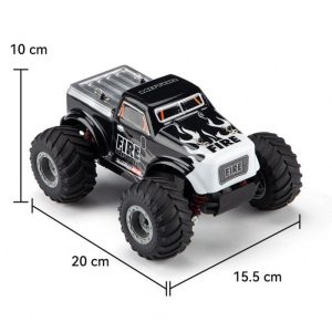 2.4g Off-road Vehicle Rc Car Charging Electric Four-wheel Drive Climbing Drifting High-speed Rc Car Toy For Boys black 1:20  |   RC Cars RC Cars Black + 1:20