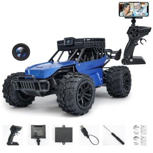 2.4G RC Car with 1080p 5g Wifi Camera Long Range Real Time Voice Chatting Radio Speaker Remote Control Car Blue  |   RC Cars RC Cars Blue