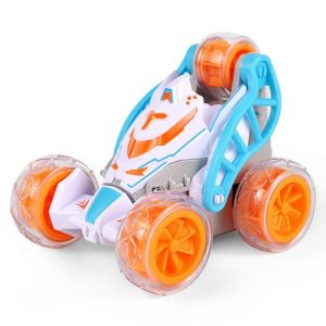 2.4G Rc Stunt Car Dumper With Light Spray 360 Degree Tumble Electric Off-Road Vehicle Toys For Boys Girls Birthday Gifts Orange 1 battery  |   RC Cars RC Cars Orange 1 battery