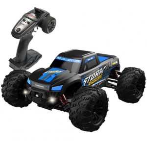 2.4G Remote Control Car 1:16 Full-scale 4WD Off-road Vehicle 36km/h High Speed Racing Car Model Toys G163 Blue  |   RC Cars RC Cars G163 blue + 1:16