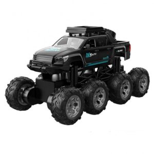 2.4G Remote Control Car 8WD Rc Climbing Off Road Vehicle Model Toys Birthday Christmas New Year Gifts For Boys Girls black  |   RC Cars RC Cars Black