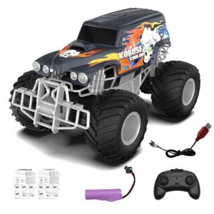 2.4G Remote Control Car Rc Climbing Off Road Vehicle Model Toys Birthday Christmas New Year Gifts For Boys Girls E black  |   RC Cars RC Cars E black