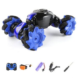 2.4G Remote Control Car Watch Gesture Sensor Twist RC Stunt Vehicle Model Toys Blue  |   RC Cars RC Cars Blue