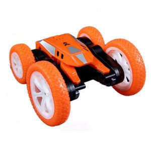 2.4g Remote Control Stunt Car 4-channel Double-sided Butterfly Rotating Rc Car With Light For Children Birthday Gifts orange  |   RC Cars RC Cars Orange