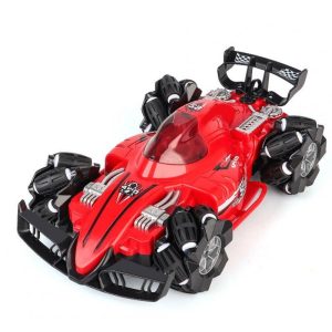 2.4g Spray Drift Remote Control Car Children Four-wheel Drive Off-road Stunt Racing Rc Car Toy For Birthday Gifts Red  |   RC Cars RC Cars RC Cars