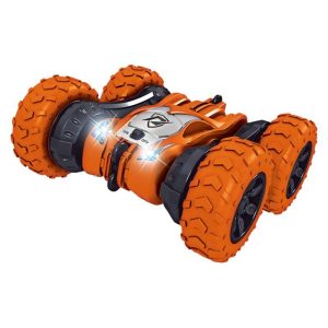 2 In-1 2.4G RC Car Double Sided Rolling Electric Tank Car Rechargeable Remote Control Stunt Vehicle Toys For Birthday Christmas Gifts orange  |   RC Cars RC Cars Orange