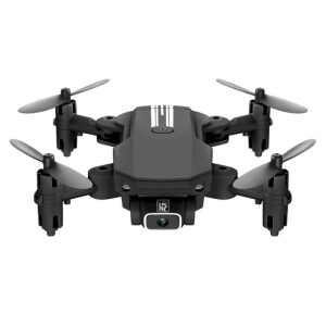 2020 LS-MIN New Mini Drone 4K 1080P HD Camera WiFi Fpv Air Pressure Altitude Hold Black And Gray Foldable Quadcopter RC Drone Toy Black-storage bag-480P pixels  |   RC Drones RC Drones Black-storage bag-480P pixels