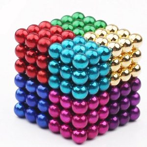 216pcs 5mm Magnetic Ball Children Puzzle Toy Kids Educational DIY Game with Iron Box  |   RC Accessories RC Accessories 5mm216pcs colored+iron box