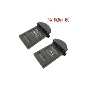 2PCS 7.4V 850mAh Lithium Battery for MJX B3 Mini Bugs 3Mini Brushless Quadcopter Spare Parts Lithium Battery  |   RC Accessories RC Accessories 2pcs