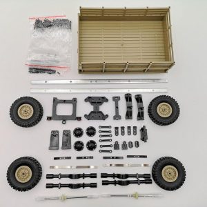 4 Wheel Trailer Toy A Series of WPL Truck Accessories for WPL B14 B16 B24 C14 C24 Yellow  |   RC Accessories RC Accessories RC Accessories