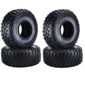 4PCS 2.2in Rubber Tyre Wheel Tires for 1:10 RC Rock Crawler Axial SCX10 SCX10 II 90046 90047 TAMIYA TRX-4 TRX4 120*48MM  A set of 4PCS  |   RC Accessories RC Accessories A set of 4PCS