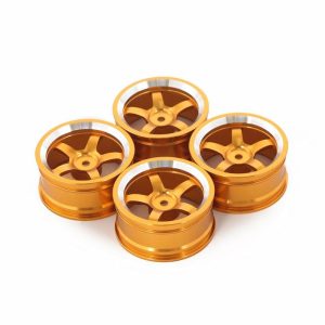 4PCS Metal Wheel Rim 1.9 Inch BEADLOCK for 1/10 RC Rock Crawler Axial SCX10 90046 AX103007 TAMIYA CC01 D90 TF2 Traxxas TRX-4 gold  |   RC Accessories RC Accessories Gold