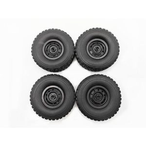 4PCS/Set HengLong WPL C34 Four-wheel Drive FJ40 Cruiser RC Auto Parts Wheel Tires  |   RC Accessories RC Accessories C34 tire