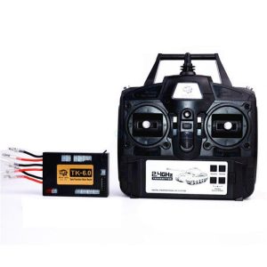 6.0 Function Mainboard + 2.4G Transmitter Remote Control System Set for Heng Long 1/16 RC Car Model black  |   RC Accessories RC Accessories Black