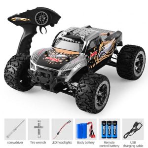 866-168 1:16 High Speed Car 3-wire High-torque Steering Gear Super Power Battery 550 Motor (with Brush) Remote  Control  Car Black  |   RC Cars RC Cars Black