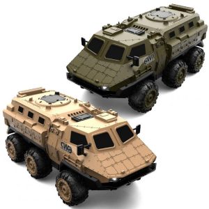 9510e 1:16 Remote Control Military Truck 6wd 2.4ghz Army Truck High Speed 30km/h RC Car Toys Army Green  |   RC Cars RC Cars Army Green + 1:16