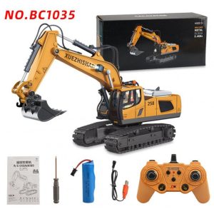 Alloy Engineering Vehicle Remote Control Excavator Bulldozer Dump Truck Electric Toys For Boys 11-channel alloy excavator  |   RC Cars RC Cars 11-channel alloy excavator