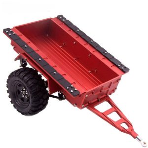 Aluminum RC Hitch Mount Trailer for 1/10 RC Rock Cralwer Car Axial SCX10 Traxxas TRX4 TAMIYA CC01 D90 Cars Hopper red  |   RC Accessories RC Accessories RC Accessories