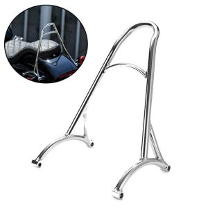 Burly Short Sissy Bar Backrest for  48 Sportster 1200 883 72 04-16 silver  |   RC Accessories RC Accessories RC Accessories