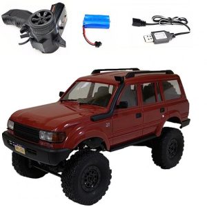 C54 RC Car for Wpl C54 Land Cruiser 4wd Lc80 Crawler Full Scale 260 Motor Off-road Climbing Vehicle Red  |   RC Cars RC Cars RC Cars