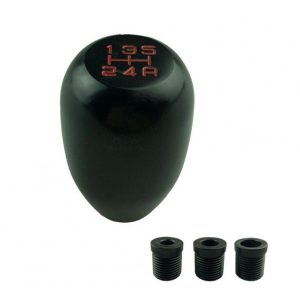 Car 5 Speed Gear Shift Knob Shifter Lever Stick with 3 Adapters black  |   RC Accessories RC Accessories Black