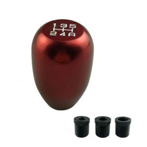 Car 5 Speed Gear Shift Knob Shifter Lever Stick with 3 Adapters red  |   RC Accessories RC Accessories RC Accessories